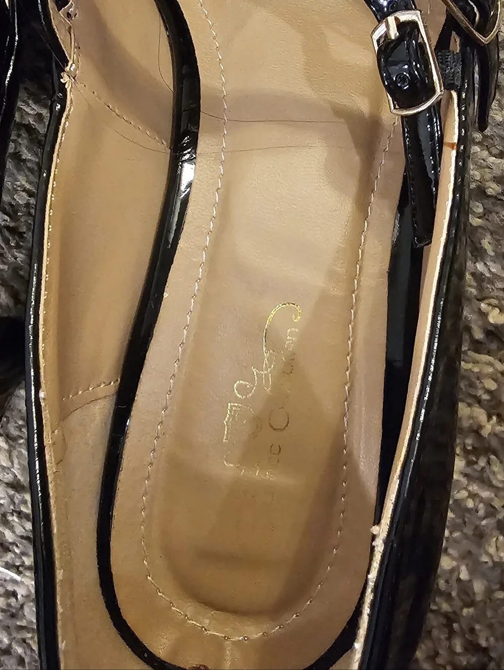 JOURNEE COLLECTION Patent Leather Mary Jane Strappy 3